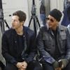 Exclusif - Victor Belmondo et Joeystarr au défilé de mode LANVIN, collection homme automne-hiver 2020/2021. Paris, le 19 janvier 2020. © Veeren Ramsamy-Christophe Clovis / Bestimage