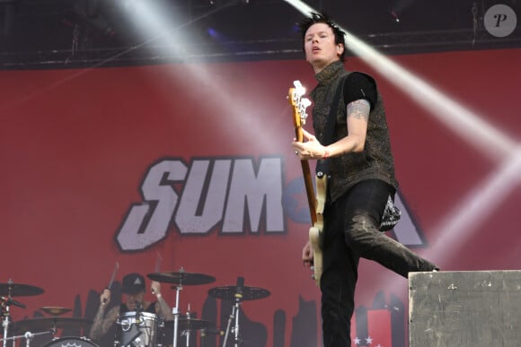 Jour 3 - Sum 41 - Festival Rock en Seine au Domaine Nationale de Saint-Cloud à Paris, le 28 août 2016. © Lise Tuillier/Bestimage