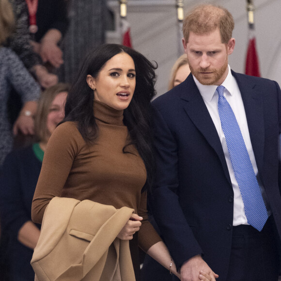 Meghan Markle, duchesse de Sussex, et le prince Harry, duc de Sussex, ont honoré leur premier engagement de l'année, en se rendant à la Canada House à Londres. Le 7 janvier 2020