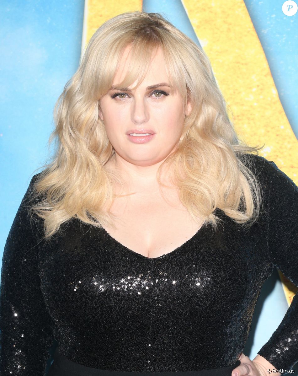 Rebel Wilson lors du photocall de la première mondiale de Cats au Alice