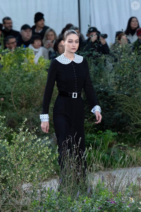 Premier défilé Chanel, collection Haute Couture printemps-été 2020, au Grand Palais. Paris, le 21 janvier 2020.