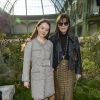 Caroline de Monaco et sa fille Alexandra de Hanovre assistent au deuxième défilé Chanel, collection Haute Couture printemps-été 2020 au Grand Palais. Paris, le 21 janvier 2020.