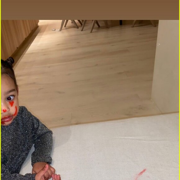 Photo publiée dans la story Instagram de Kim Kardashian.