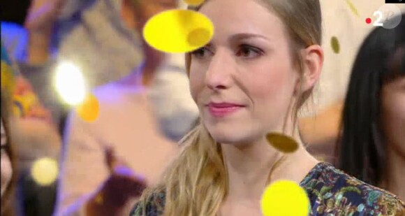 Margaux dans "N'oubliez pas les paroles", le 22 janvier 2020, sur France 2