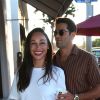 Cara Santana et son compagnon Jesse Metcalfe sont allés dîner au restaurant Craig's à Los Angeles, le 19 août 2019.