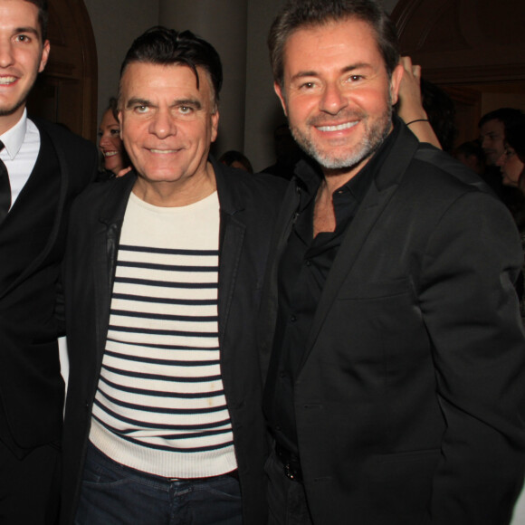 Pierre-Emmanuel Metz, Jules Durand, Dominique Damien et Jérôme Anthony - People à la soirée "Le grand dîner" à l'Hôtel Marriott à Paris. Le 22 janvier 2020 © Baldini / Bestimage