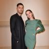 Baptiste Giabiconi et Léa Elui lors du photocall du dernier défilé de mode Haute-Couture printemps-été 2020 "Jean-Paul Gaultier" au théâtre du Châtelet à Paris, France, le 22 janvier 2020. © Veeren-Clovis/Bestimage