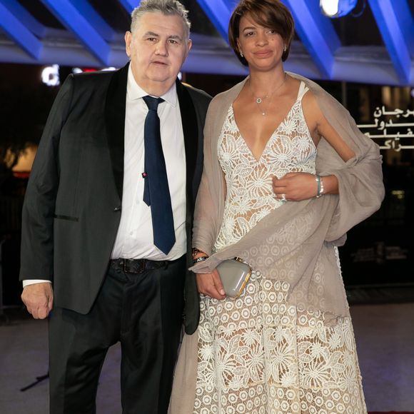 Pierre Menes et sa femme Mélissa Acosta au photocall de la cérémonie d'ouverture de la 18ème édition du Festival International du Film de Marrakech (FIFM), le 29 novembre 2019. © Romuald Meigneux/Bestimage