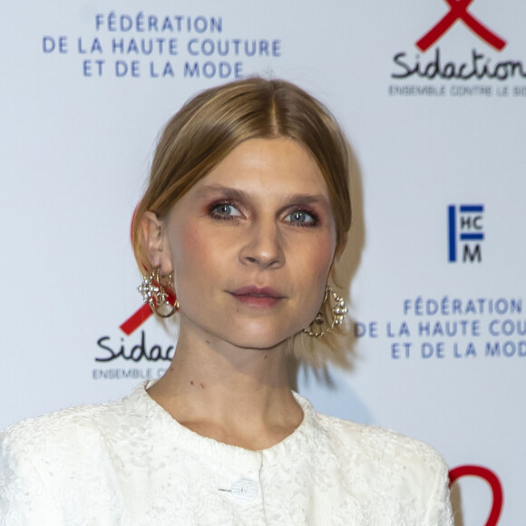 Clémence Poésy lors du photocall de la 18ème édition du "Dîner de la mode du Sidaction" au Pavillon Cambon Capucines - Potel et Chabot à Paris, France, le 23 janvier 2020. © Olivier Borde/Bestimage