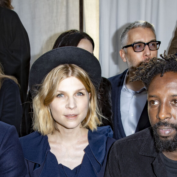 Djebril Zonga, Clémence Poésy, Ladj Ly - FrontRow - défilé de mode Haute-Couture printemps-été 2020 "Chanel" à Paris. Le 21 janvier 2020 © Olivier Borde / Bestimage
