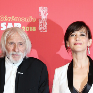 Pierre Richard, Sophie Marceau - Pressroom lors de la 43ème cérémonie des Cesar à la salle Pleyel à Paris, le 2 mars 2018. © Dominique Jacovides - Olivier Borde / Bestimage