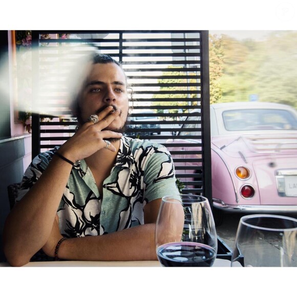 Vincent Zulawski, le fils de Sophie Marceau, sur Instagram en septembre 2019.