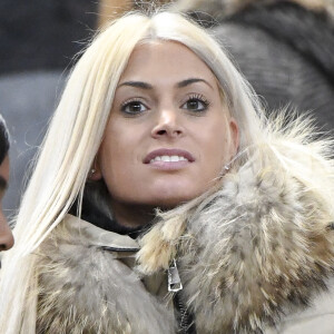 Mélanie la compagne d'Anthony Martial au match de qualification pour la Coupe du Monde 2018, "France-Bulgarie" au Stade de France à Saint-Denis, le 7 octobre 2016. © Pierre Perusseau/Bestimage