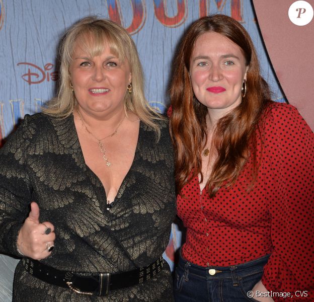Valérie Damidot et et sa fille Roxane - Première du film "Dumbo" au Grand Rex à Paris le 18 mars 2019. © CVS/Bestimage "Dumbo" Paris