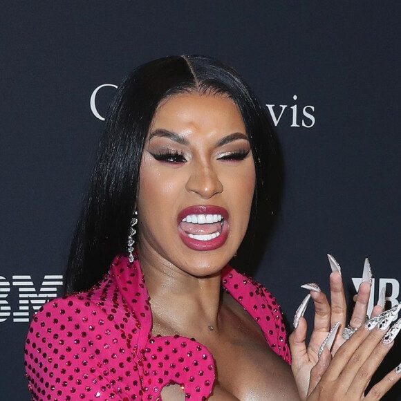 Cardi B assiste à la soirée Recording Academy and Clive Davis 2020 Pre-GRAMMY à l'hôtel The Beverly Hilton. Beverly Hills, Los Angeles, le 25 janvier 2020.