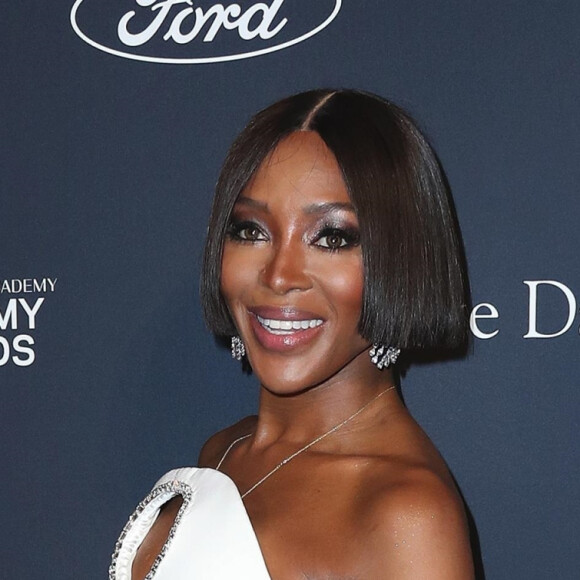 Naomi Campbell assiste à la soirée Recording Academy and Clive Davis 2020 Pre-GRAMMY à l'hôtel The Beverly Hilton. Beverly Hills, Los Angeles, le 25 janvier 2020.