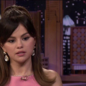 Selena Gomez fait la promotion de son nouvel album "Rare" lors de l'émission télévisée "The Tonight Show" à New York City, New York, Etats-Unis, le 13 janvier 2020.