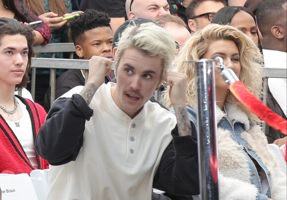 Tori Kelly, Justin Bieber - Sir L. Grainge reçoit son étoile sur le Walk of Fame dans le quartier de Hollywood à Los Angeles, le 23 janvier 2020.