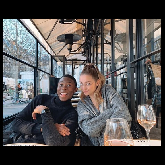 Dembo Camilo et Emma Smet sur Instagram. Le 21 janvier 2020.