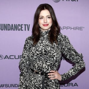 Anne Hathaway - Première du film "The Last Thing He Wanted" au Festival du Film de Sundance à Park City, dans l'Utah, le 27 janvier 2020.