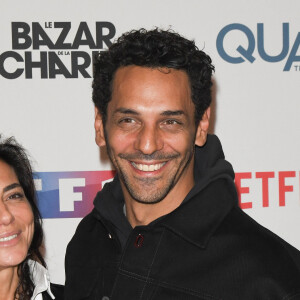 Sandra Sisley et son mari Tomer Sisley à l'avant-première de série télévisé TF1 "Le Bazar de la Charité" au Grand Rex à Paris, France, le 30 septembre 2019. © Coadic Guirec/Bestimage