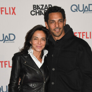 Sandra Sisley et son mari Tomer Sisley à l'avant-première de série télévisé TF1 "Le Bazar de la Charité" au Grand Rex à Paris, France, le 30 septembre 2019. © Coadic Guirec/Bestimage