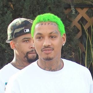 Amber Rose et son compagnon Alexander Edwards ont été aperçus dans les rues de Los Angeles, le 20 décembre 2019.