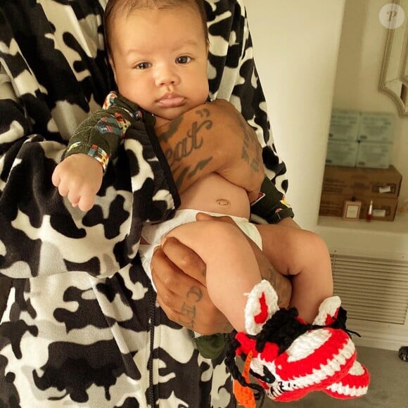 Amber Rose dévoile de nouvelles photos de son fils, Slash Alectric Alexander Edwards, le 5 décembre 2019 sur Instagram.