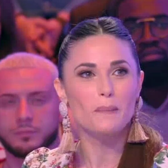 Capucine Anav dans "Touche pas à mon poste", le 30 janvier 2020, sur C8