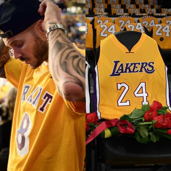 M. Pokora au Staples Center pour honorer Kobe Bryant : émotion et souvenirs