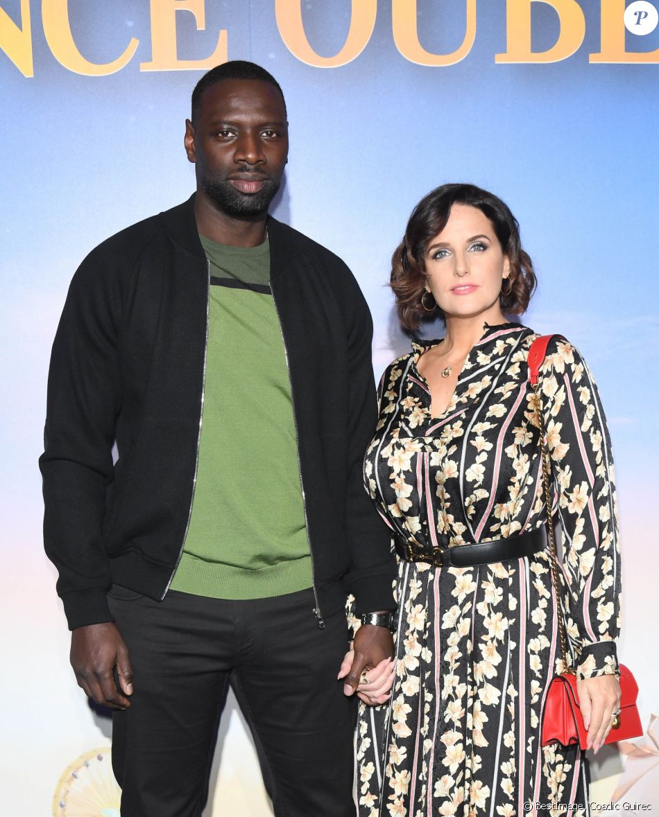 Omar Sy et sa femme Hélène Sy - Avant-première du film Le ...