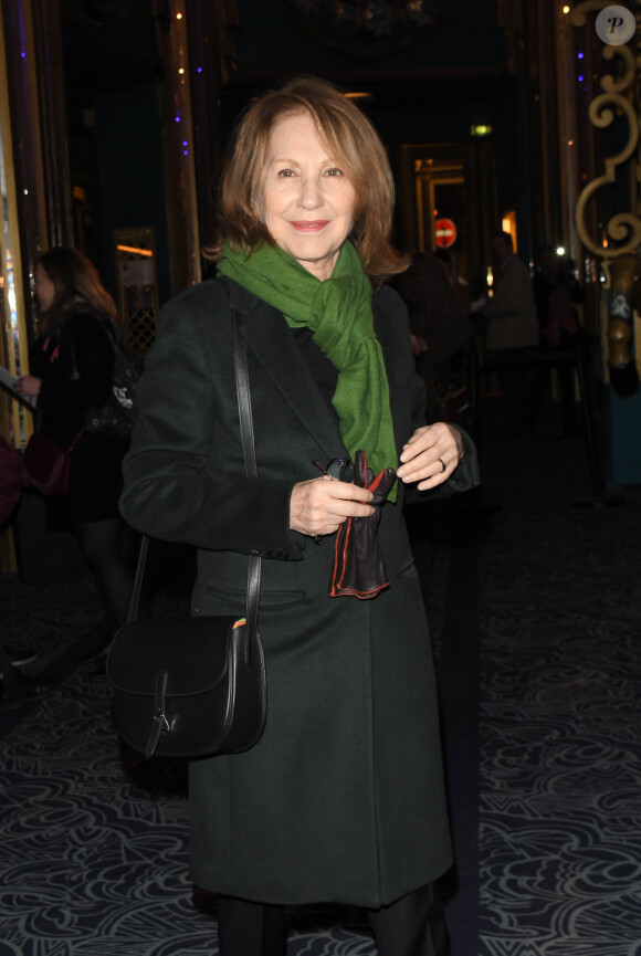 Semi exclusif - Nathalie Baye - 100ème du spectacle Alex Lutz aux Folies Bergère à Paris le 17 janvier 2020. © Coadic Guirec / Bestimage