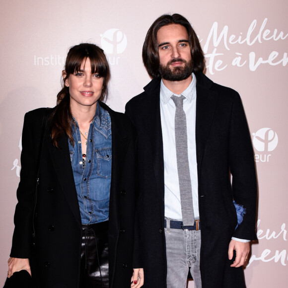Charlotte Casiraghi et son mari Dimitri Rassam - Avant-première du film "Le Meilleur reste à venir" de M. Delaporte et A. de La Patellière au cinéma Le Grand Rex à Paris, le 2 décembre 2019. © Federico Pestellini / Panoramic / Bestimage