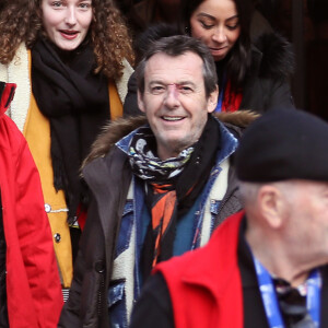Jean-Luc Reichmann lors du photocall de la série "Léo Matteï, Brigade des mineurs" lors du 22ème Festival des créations télévisuelles de Luchon, France, le 7 février 2020. © Patrick Bernard/Bestimage