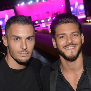 Baptiste Giabiconi, Rayane Bensetti - Front Row - Etam Live Show 2019 au Stade Roland Garros à Paris le 24 septembre 2019. © Cyril Moreau / Veeren / Bestimage