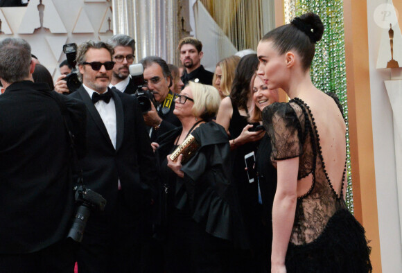 Joaquin Phoenix a reçu l'Oscar du meilleur acteur pour son rôle du Joker le 9 février 2020 lors de la 92e cérémonie des Oscars à Los Angeles.