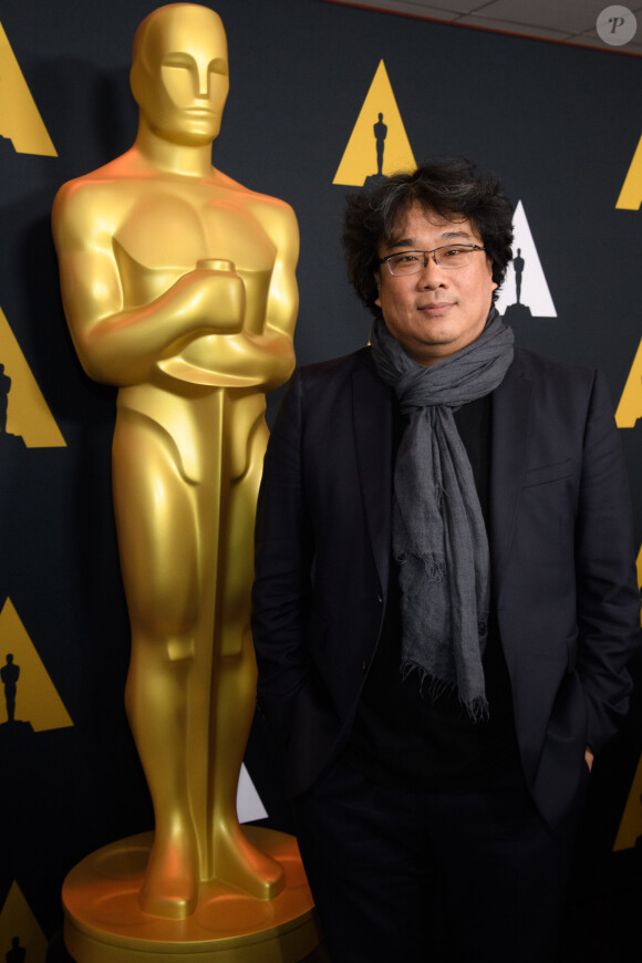 Bong Joon Ho, "Parasite" - Conférence de presse des nominés internationaux aux Oscars lors de l'événement "Oscar Week: International Long métrage" à Beverly Hills le 6 février 2020. © Phil McCarten/A.M.P.A.S./Bestimage