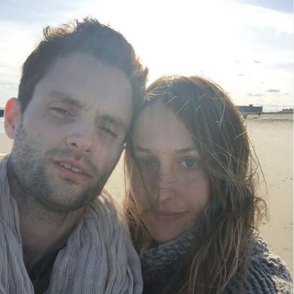 Penn Badgley et son épouse Domino Kirke-Badgley. Janvier 2020.