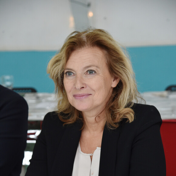 Valérie Trierweiler - Déjeuner pour le lancement de la campagne des Pères Noël Vert au siège du Secours Populaire à Paris le 24 septembre 2019. © Giancarlo Gorassini/Bestimage