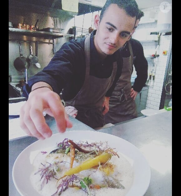 Diego Alary de "Top Chef 2020" en cuisine, le 11 mai 2016