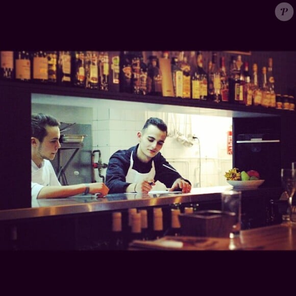 Diego Alary de "Top Chef 2020", le 28 novembre 2014, sur Instagram