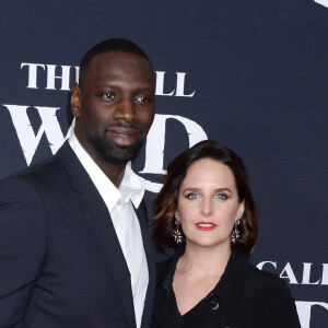 Omar Sy et sa femme Hélène à la première du film "The Call of the Wild" à Los Angeles, le 13 février 2020.