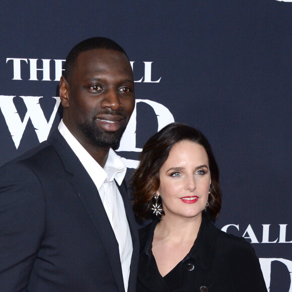 Omar Sy et sa femme Hélène à la première du film "The Call of the Wild" à Los Angeles, le 13 février 2020.