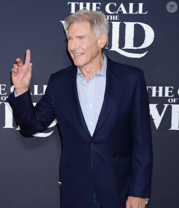 Harrison Ford à la première du film "The Call of the Wild" à Los Angeles, le 13 février 2020.
