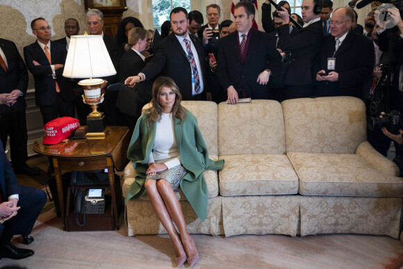 Melania Trump à la Maison Blanche le 12 février 2020.
