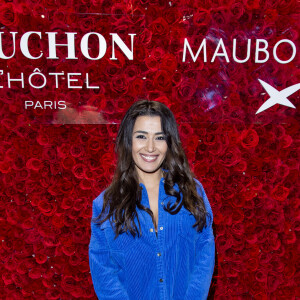 Exclusif - Karima Charni lors de la soirée spéciale Saint Valentin "Toi & Moi" avec la participation de Mauboussin et Fauchon L'Hôtel Paris à la boutique Mauboussin à Paris, France, le 13 février 2020. © Pierrre Perusseau/Bestimage