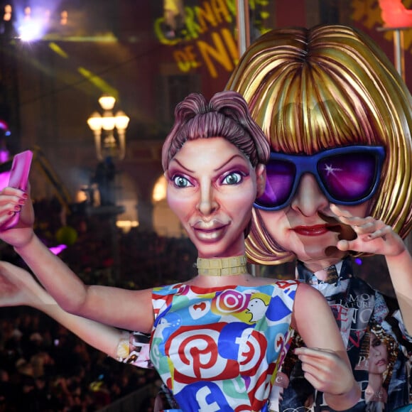 Illustrations du carnaval de Nice - 1er corso carnavalesque du 136ème Carnaval de Nice "Roi de la Mode", à Nice le 15 février 2020. Le Carnaval de Nice se déroule du 15 au 29 février 2020, l'un des trois plus grands et plus prestigieux au Monde avec celui de Rio et de Venise. © Bruno Bebert/Bestimage