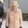 La reine Elisabeth II d'Angleterre en visite à la Royal Air Force à Marham. Le 3 février 2020