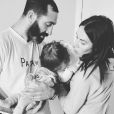 Romy (1 an) et Zélie (née le 1er décembre 2019), les enfants de Tiffany et Justin de "Mariés au premier regard". Photo prise en 2020.