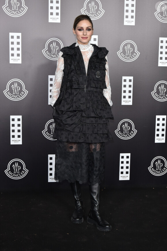 Olivia Palermo assiste à la soirée Moncler Genius lors de la Fashion Week de Milan en Italie, le 19 février 2020.